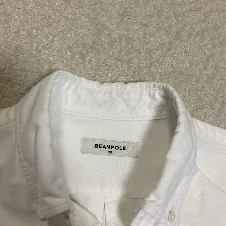 [BUNJANG] Beanpole White Shirt 95 / 빈폴 화이트 셔츠 95