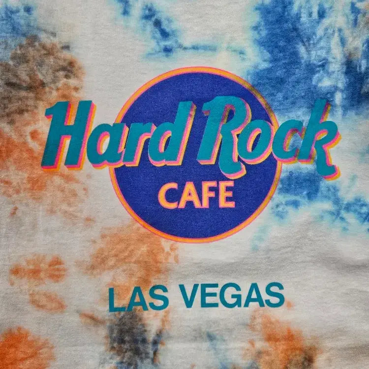 [BUNJANG] Hard Rock Cafe Las Vegas Dyed Custom T-Shirt (XL) / USA 하드락카페 싱글스티치 반팔 티셔츠 다잉커스텀 (XL)/ 11865