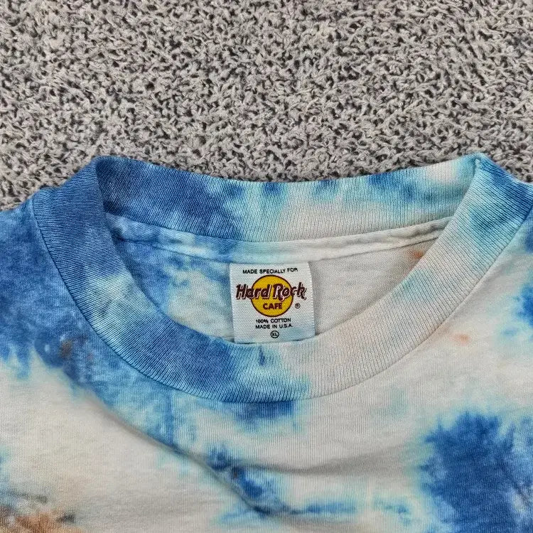[BUNJANG] Hard Rock Cafe Las Vegas Dyed Custom T-Shirt (XL) / USA 하드락카페 싱글스티치 반팔 티셔츠 다잉커스텀 (XL)/ 11865