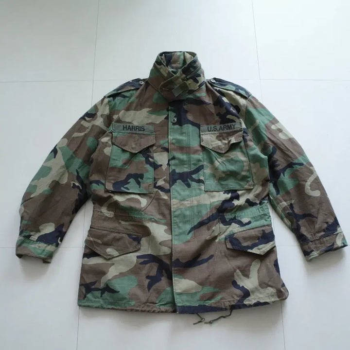 [SOLD OUT] 90s 미군 오리지널 M65 우드랜드 야상 Large-R