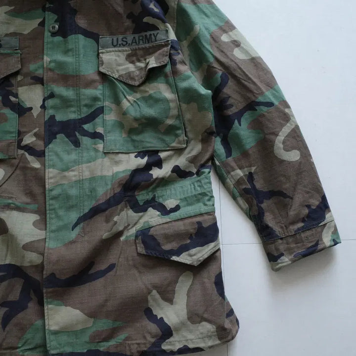 [SOLD OUT] 90s 미군 오리지널 M65 우드랜드 야상 Large-R