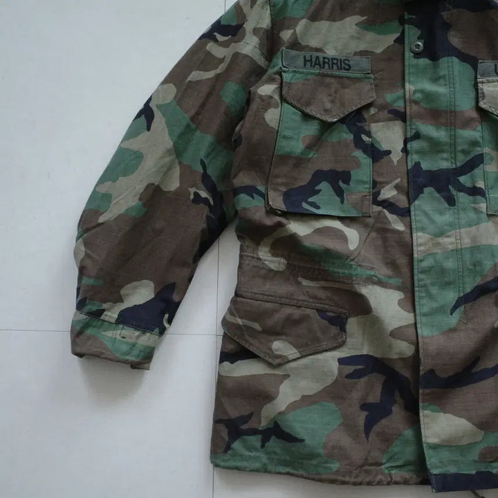 [SOLD OUT] 90s 미군 오리지널 M65 우드랜드 야상 Large-R