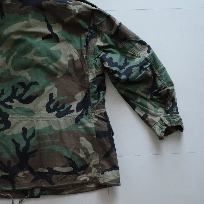 [SOLD OUT] 90s 미군 오리지널 M65 우드랜드 야상 Large-R