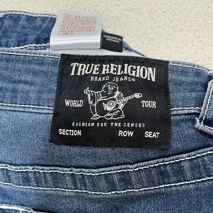 [BUNJANG] True Religion Washed Denim Jeans / 30 트루릴리전 워싱 중청 데님 팬츠 0416-2