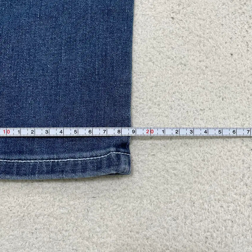[BUNJANG] True Religion Washed Denim Jeans / 30 트루릴리전 워싱 중청 데님 팬츠 0416-2