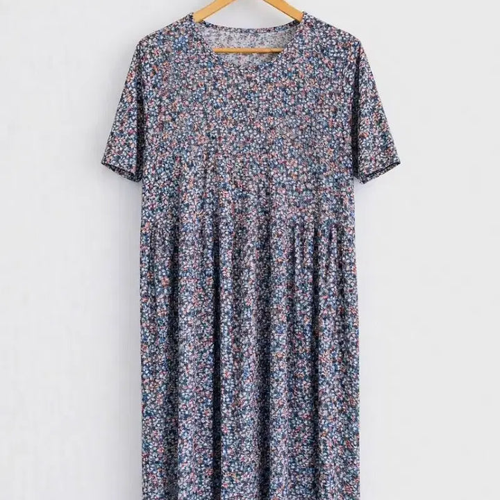 [BUNJANG] Pleated Indoor Dress Pajamas / 플리츠 실내복 원피스 잠옷