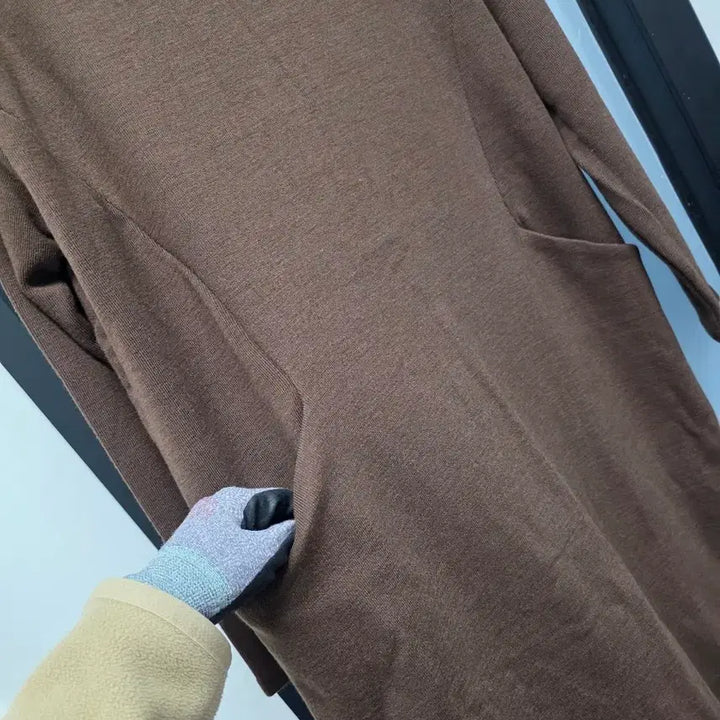 [BUNJANG] Olive Pocket Long Dress - L Size / olive 포켓 롱원피스 L