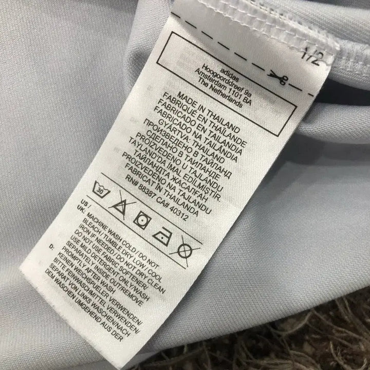 [SOLD OUT] M 아디다스 USA 국대 반집업 기능성 긴팔티