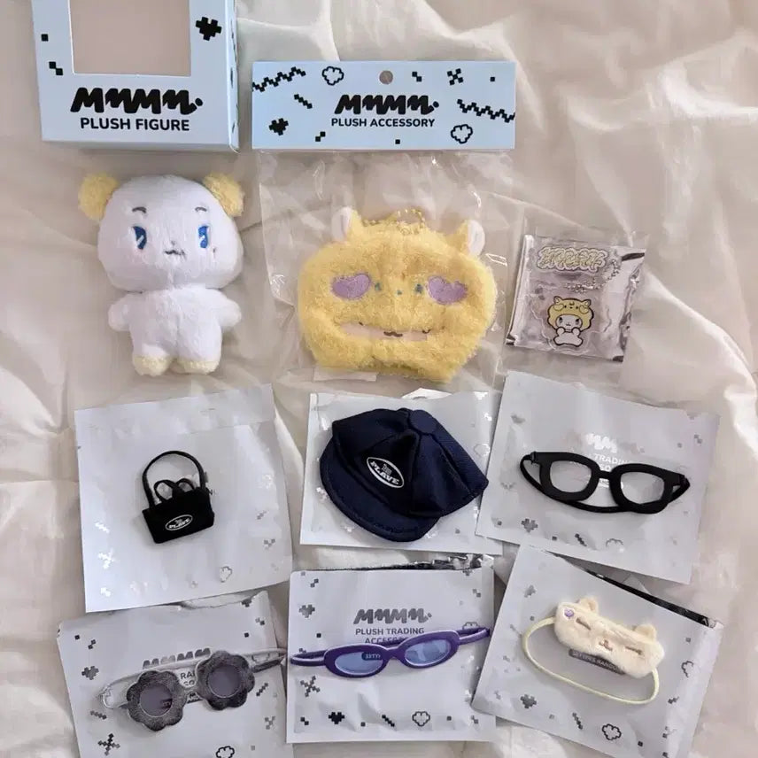 [SOLD OUT] 플레이므 므메미무 뫄 인형 + 액세서리 세트 + 뫄 전신 아크릴 키링