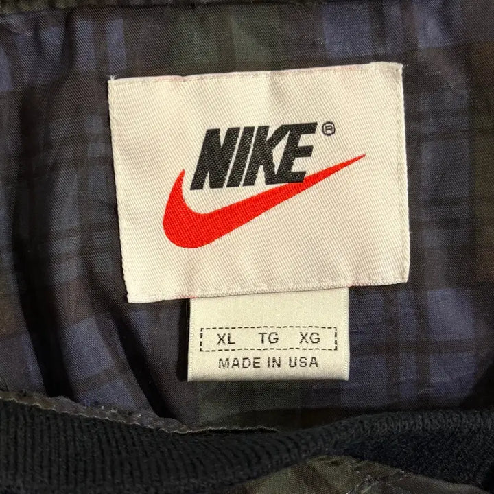 [BUNJANG] Nike 90s Old School Check Windbreaker Jacket / [택포] [XL] 90s 나이키 올드스쿨 체크 웜업 바람막이