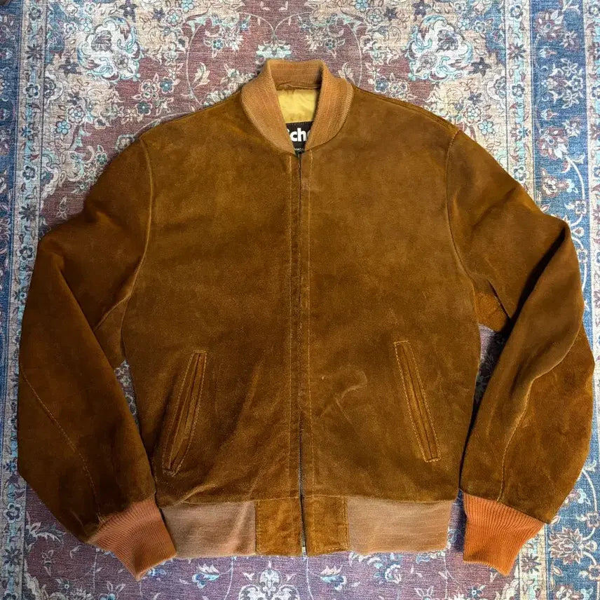[SOLD OUT] 쇼트 Schott 스웨이드 봄버 자켓 카멜