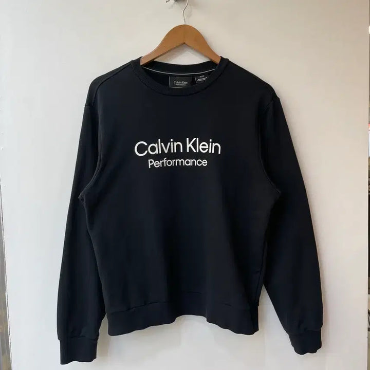 [SOLD OUT] 캘빈클라인 퍼포먼스 블랙 맨투맨 티셔츠 XL