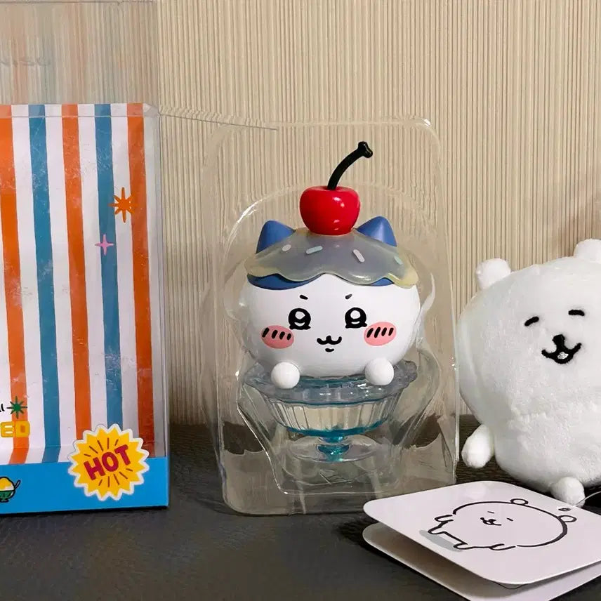 [SOLD OUT] 치이카와 하치와레 빙수 파르페 피규어 미니소 중국 여름 한정 콜라보