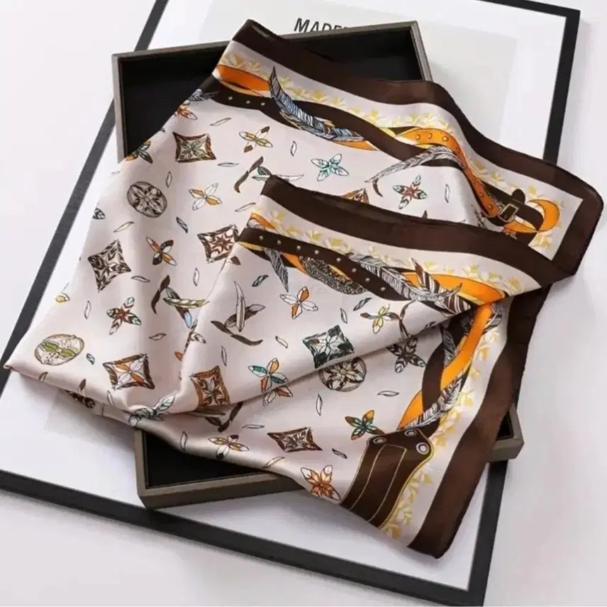[SOLD OUT] 프린트 패턴 스카프(새상품)