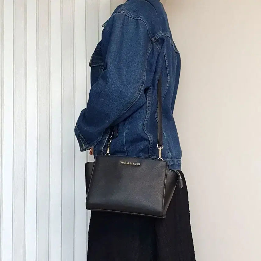 [BUNJANG] Michael Kors Crossbody Bag / 마이클코어스 여성 크로스백 중고 가방 은피아노