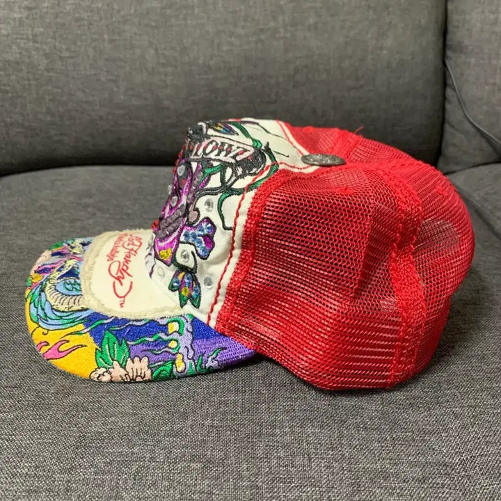 [SOLD OUT] Ed Hardy  에디하디 스냅백 스와로브스키 모자