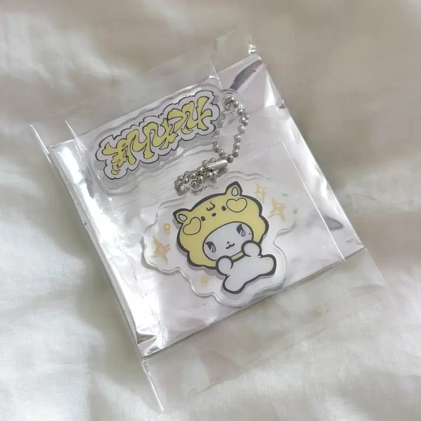 [BUNJANG] PLAVE MME Mimemu Maa Acrylic Keyring / 플레이브 카쿠렌보 므메미무 뫄 전신 아크릴 키링