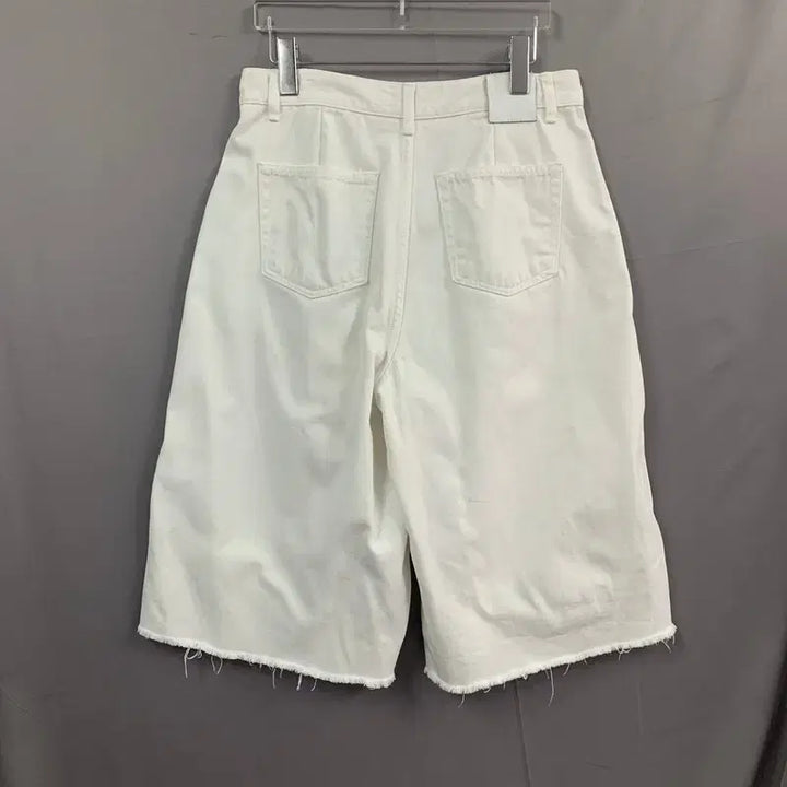 [BUNJANG] L ORR Cutoff Wide Bermuda Denim Shorts / L ORR 오르 컷오프 와이드 버뮤다 데님 쇼츠 청반바지