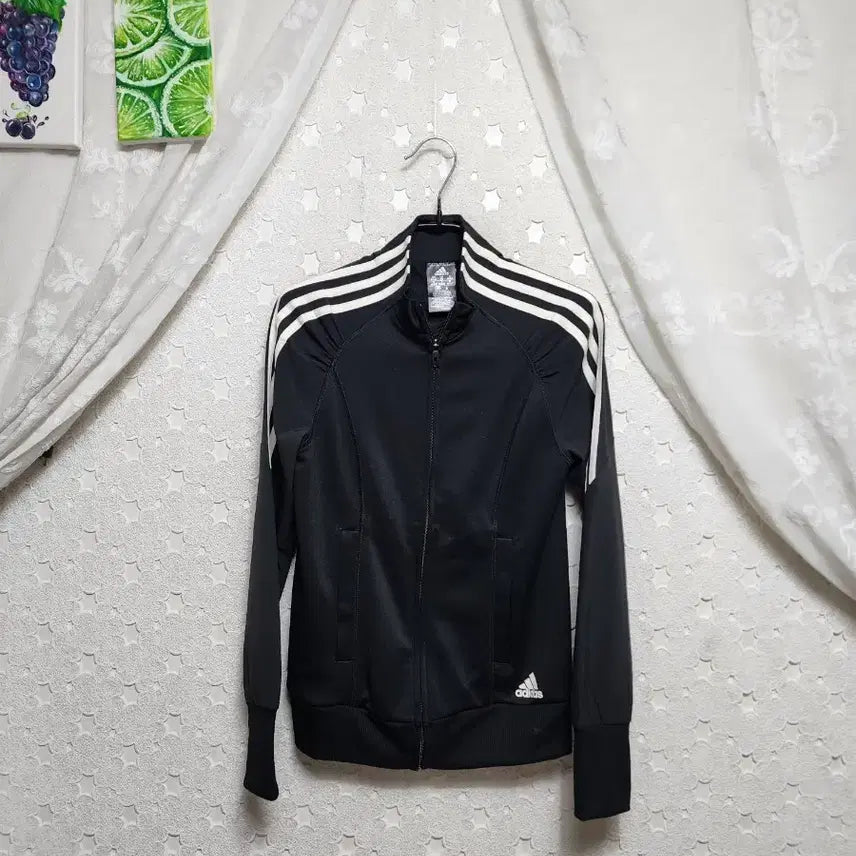 [BUNJANG] Adidas Shirred Jersey Zip-Up Women&