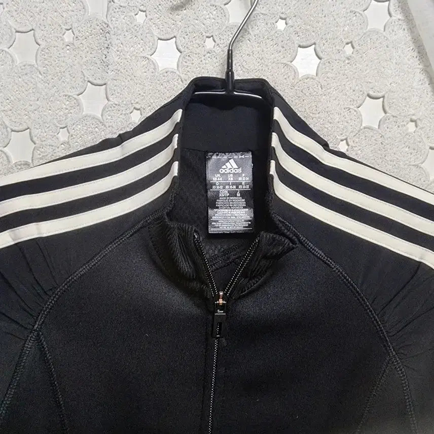 [BUNJANG] Adidas Shirred Jersey Zip-Up Women&
