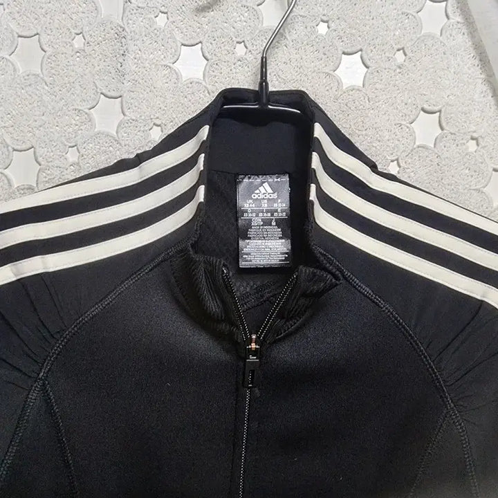 [BUNJANG] Adidas Shirred Jersey Zip-Up Women&