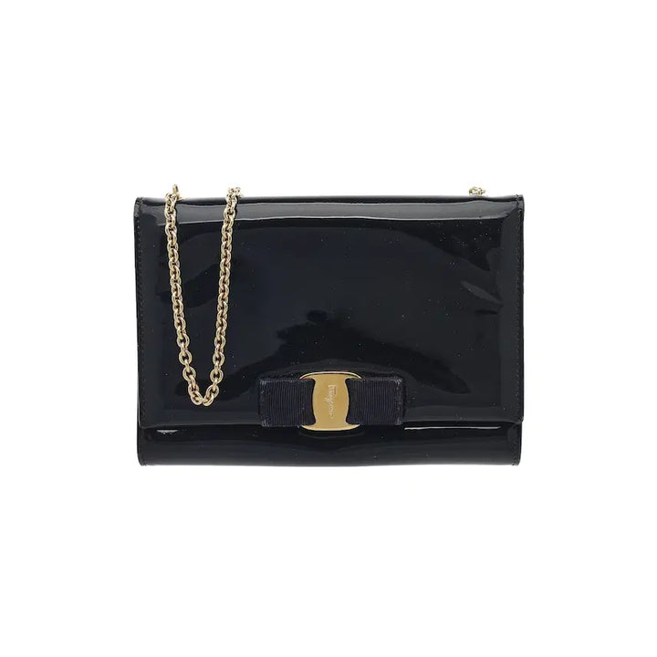 [BUNJANG] Ferragamo Vara Jinny Patent Leather Shoulder Bag / 페라가모 바라 지니 페이턴트 숄더백