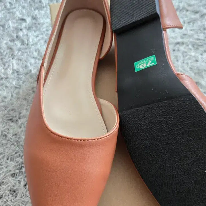 [BUNJANG] Brown Flat Shoes / 
