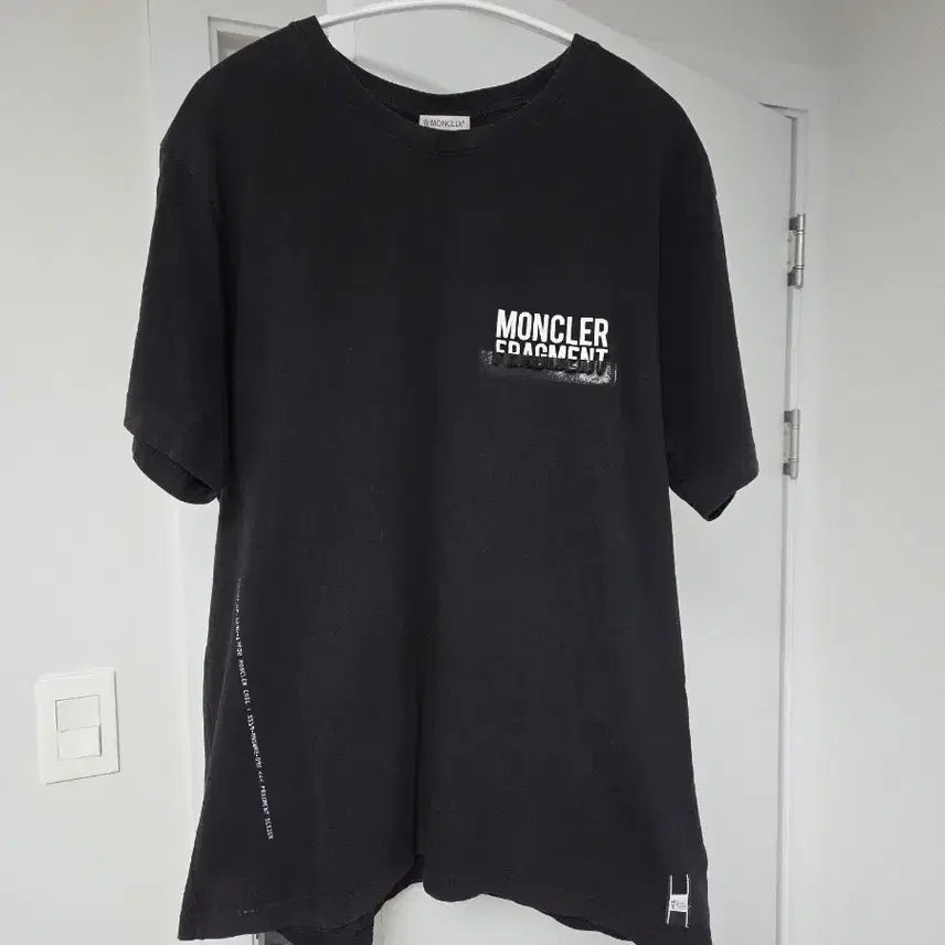 [SOLD OUT] [미세하자] 몽플레어 x 프라그먼트 지니어스 반팔티셔츠 L