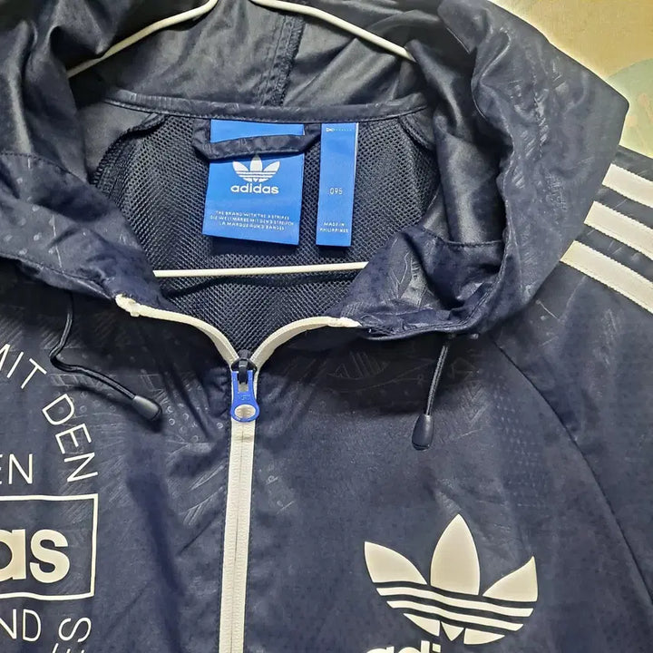 [BUNJANG] Adidas Originals Logo Windbreaker Jacket / 아디다스 오리지널 로고 바람막이 점퍼