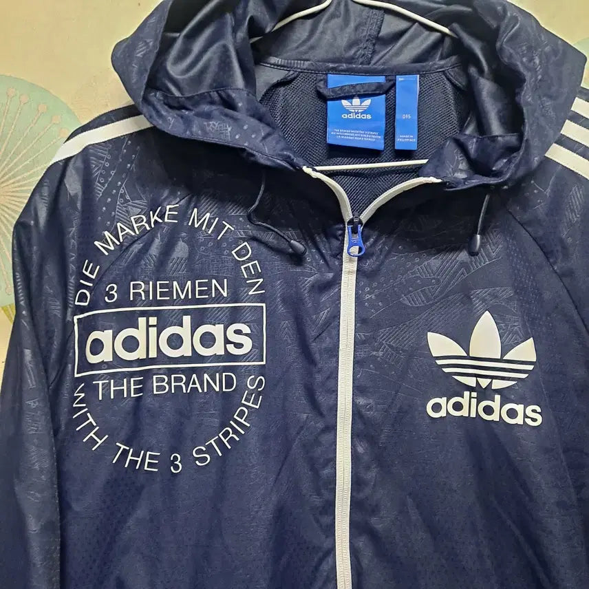 [BUNJANG] Adidas Originals Logo Windbreaker Jacket / 아디다스 오리지널 로고 바람막이 점퍼