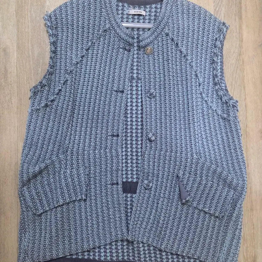 [SOLD OUT] 한섬 시스템 트위드 조끼