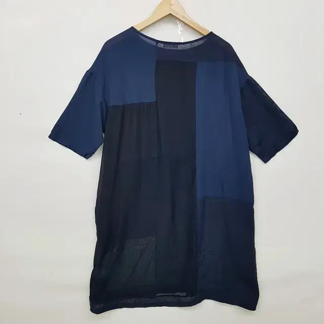 [BUNJANG] Issey Miyake Plantation Linen Patchwork Dress / 이세이미야케 Plantation 린넨 패치워크 원피스