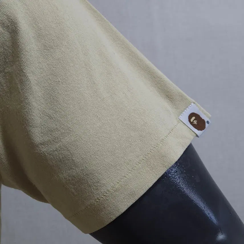 [SOLD OUT] BAPE 베이프 포켓 반팔 티셔츠 베이지