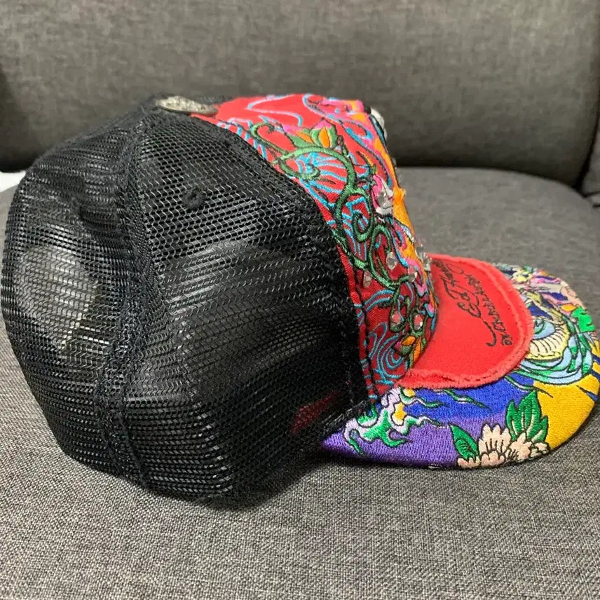 [SOLD OUT] Ed Hardy  에디하디 스냅백 스와로브스키 모자