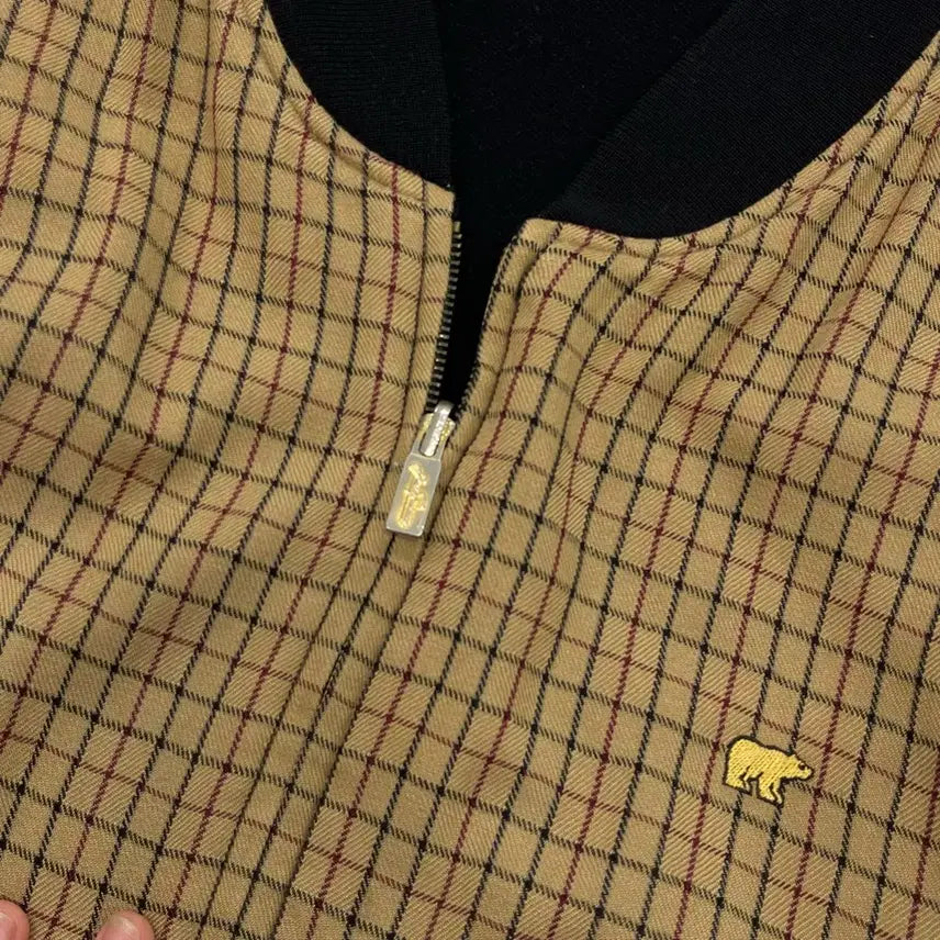[BUNJANG] Jack Nicklaus Reversible Wool Blouson Jacket / 110 잭니클라우스 리버시블 울 블루종 자켓