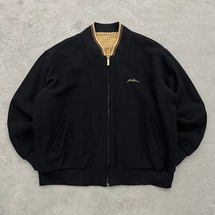 [BUNJANG] Jack Nicklaus Reversible Wool Blouson Jacket / 110 잭니클라우스 리버시블 울 블루종 자켓