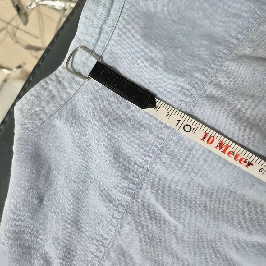 [BUNJANG] Solid Homme Linen Blend Shirt / 솔리드옴므 48호 95 린넨 면혼방 셔츠 남방 M-긴팔-715