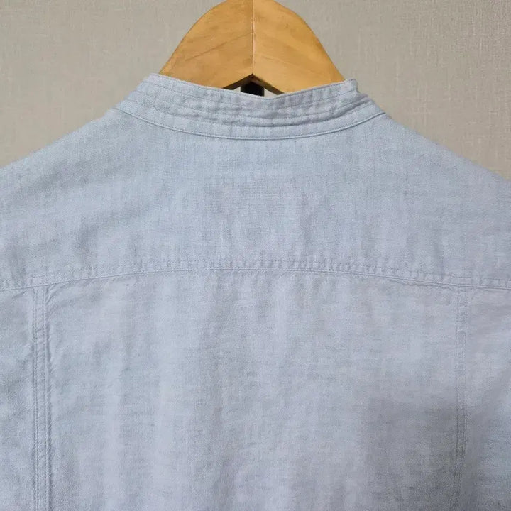 [BUNJANG] Solid Homme Linen Blend Shirt / 솔리드옴므 48호 95 린넨 면혼방 셔츠 남방 M-긴팔-715