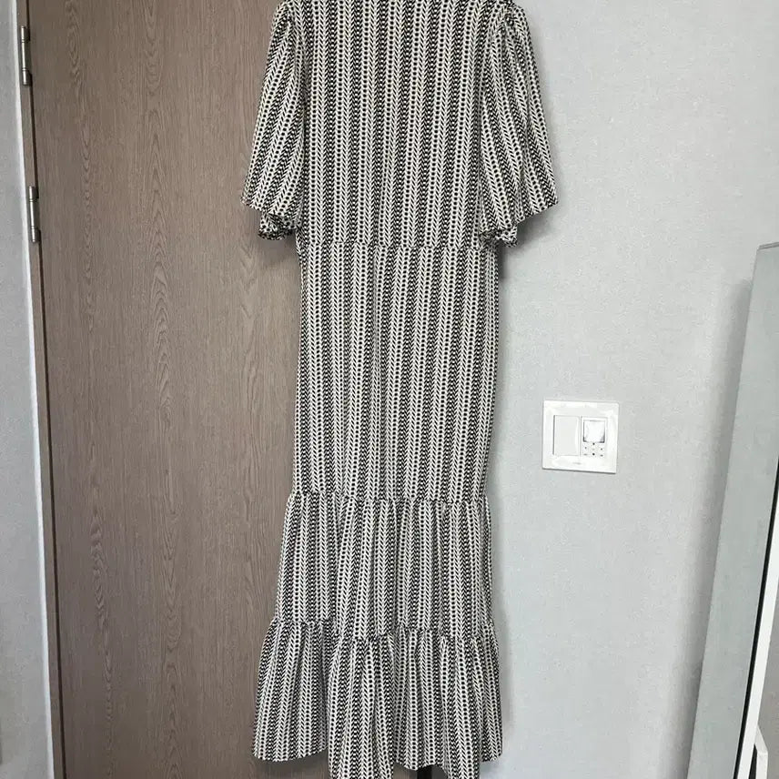 [BUNJANG] Floral Long Dress / 패턴 롱원피스 free