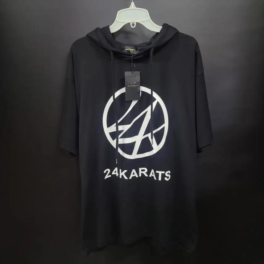 [BUNJANG] 24karats TOKYO Hooded Short Sleeve T-shirt / 24karats TOKYO 후드 반팔 셔즈(새제품급)