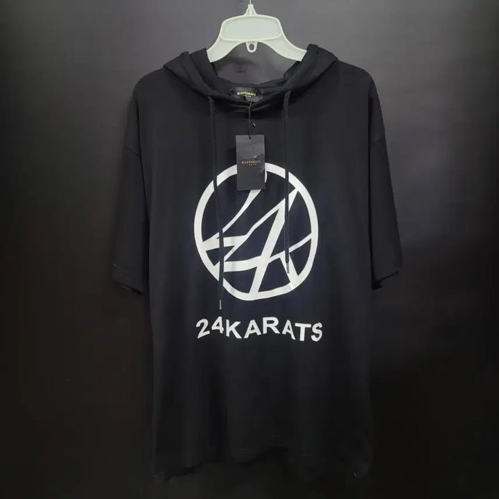 [BUNJANG] 24karats TOKYO Hooded Short Sleeve T-shirt / 24karats TOKYO 후드 반팔 셔즈(새제품급)