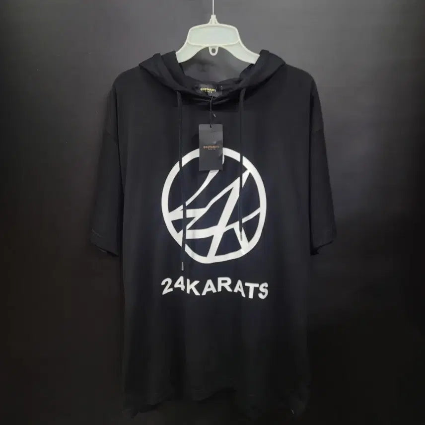 [BUNJANG] 24karats TOKYO Hooded Short Sleeve T-shirt / 24karats TOKYO 후드 반팔 셔즈(새제품급)
