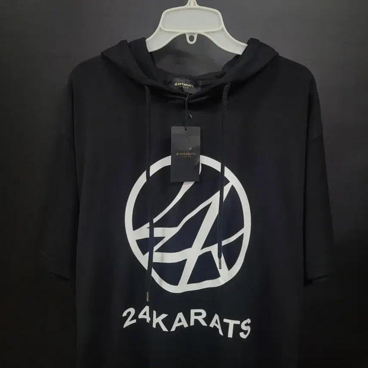 [BUNJANG] 24karats TOKYO Hooded Short Sleeve T-shirt / 24karats TOKYO 후드 반팔 셔즈(새제품급)
