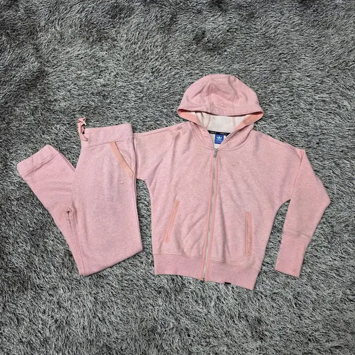 [BUNJANG] Adidas Hooded Zip-up Jacket and Jogger Pants Set (Women&