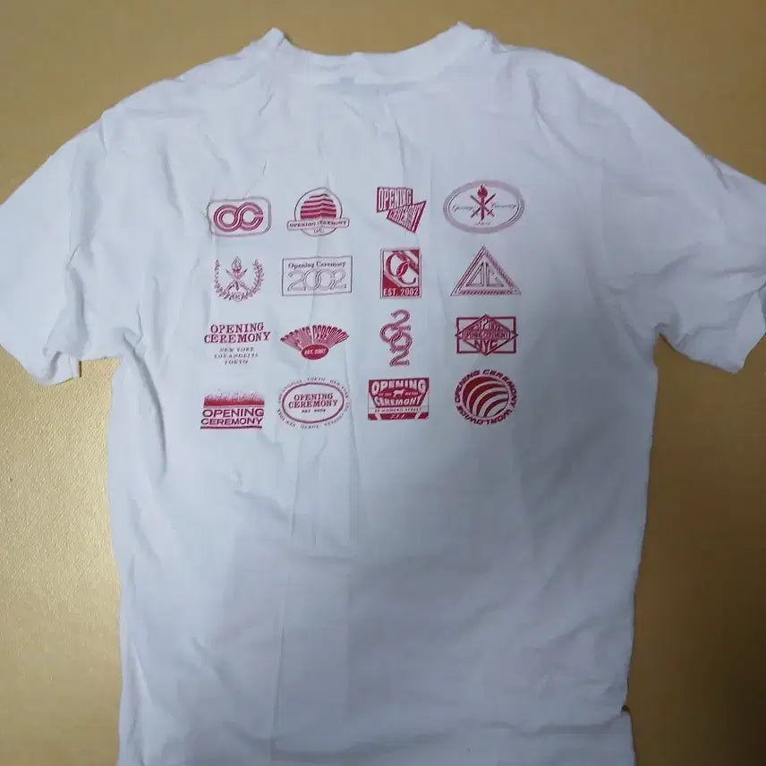 [BUNJANG] Opening Ceremony Round Neck T-shirt / 오프닝세레모니 라운드 반팔티 S
