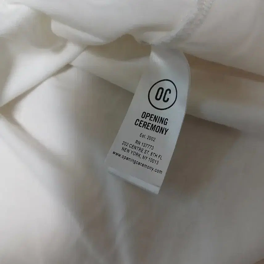 [BUNJANG] Opening Ceremony Round Neck T-shirt / 오프닝세레모니 라운드 반팔티 S