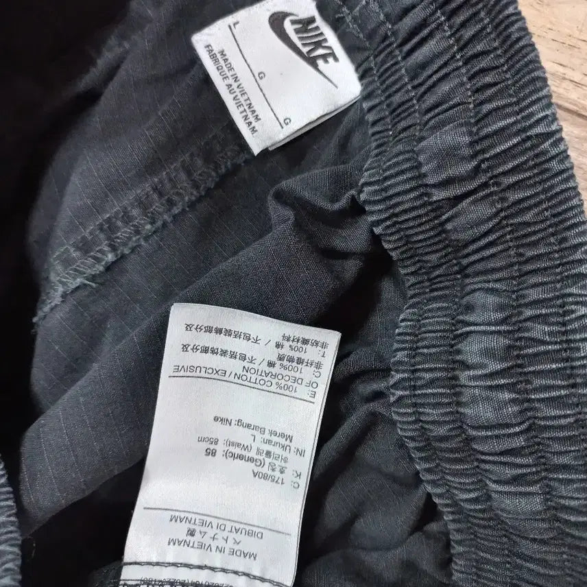 [SOLD OUT] 나이키 블랙 카고바지