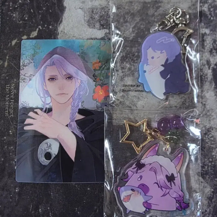 [BUNJANG] Final Fantasy XIV Hythlodaeus Set (Keychain, Lenticular Card) / 파판14 휘틀로다이우스 3종(키링,렌티큘러 카드)