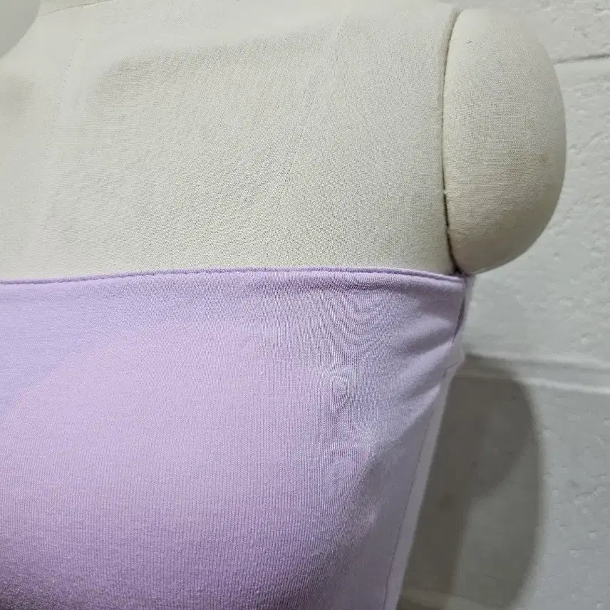 [BUNJANG] Unbranded Sports Bra Top - Light Purple / 뒷밴딩 쫀쫀 브라탑- 연보라