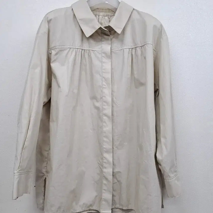 [BUNJANG] Ailene Cotton Shirt (Size 100) - Ivory / AILENE면셔츠100(구88)미사용